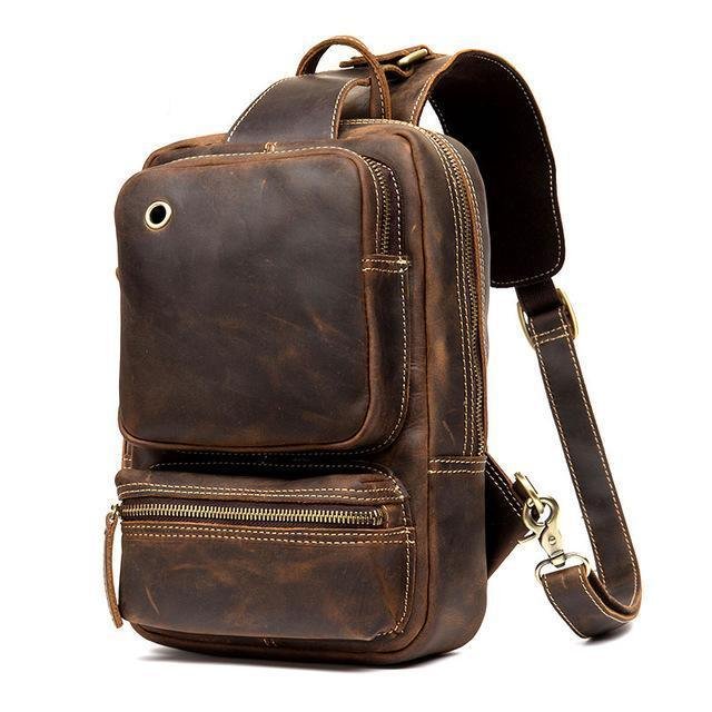 Mens Sling Bag for Mens in Leather