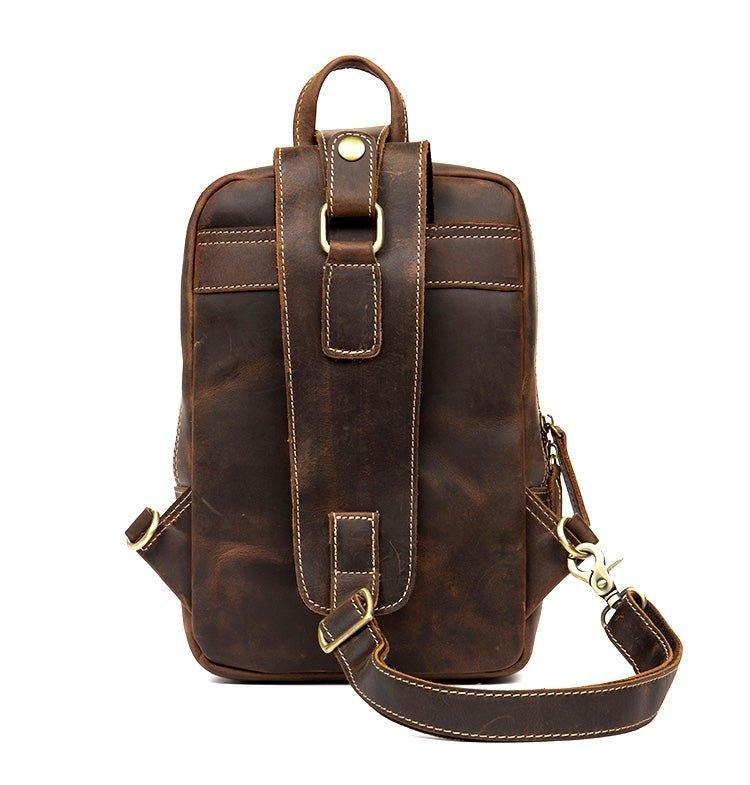 Mens Sling Bag for Mens in Leather - 图片 9