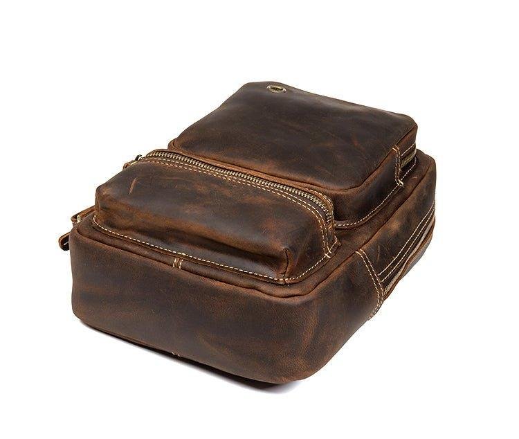 Mens Sling Bag for Mens in Leather - 图片 14